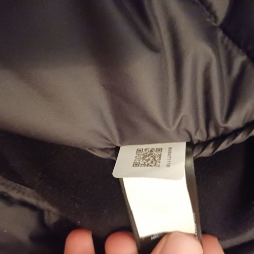 The North Face fleece jacket XXL, black