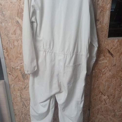 Beekeeping overall used with shoulder tear, easy to repair