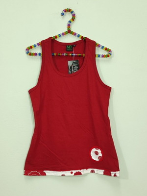 Sleeveless top women's cotton WD brand new