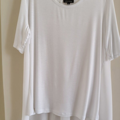 White blouse Lord & Taylor size L like new