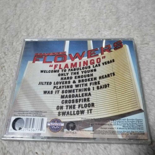 Brandon Flowers Flamingo CD used, rock