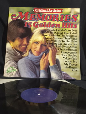 Memories 15 Golden Hits record used, good condition