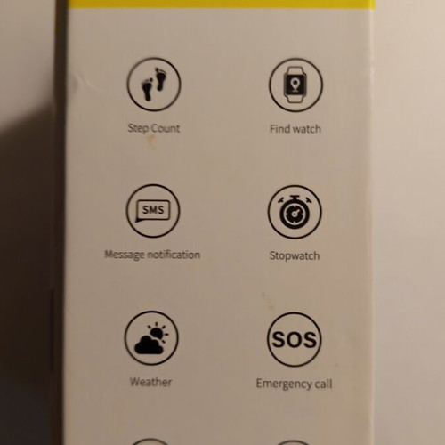 Smartwatch like new with box and charger