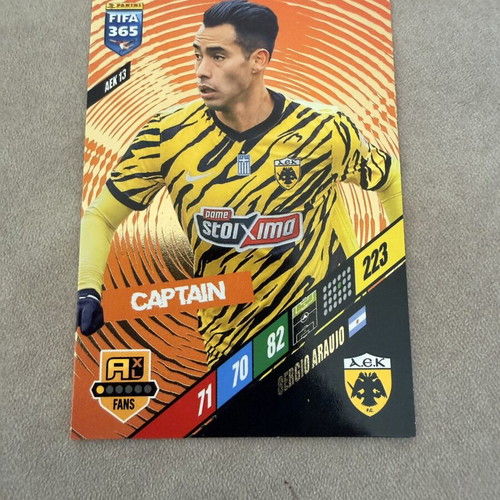 FIFA 365 2022 card Captain Sergio Araujo like new