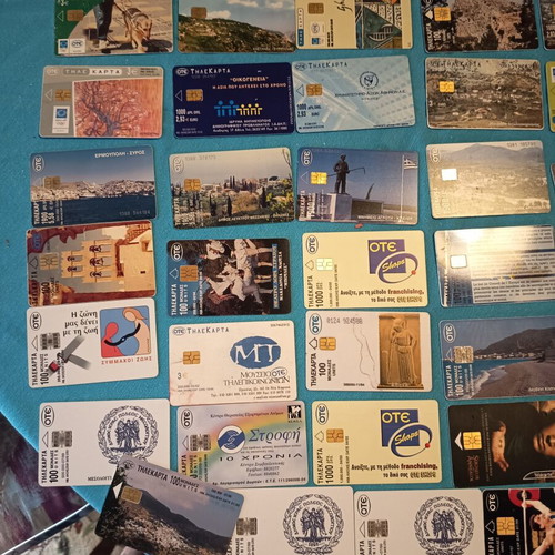 Phone cards and chronocards collection like new, about 150 pieces