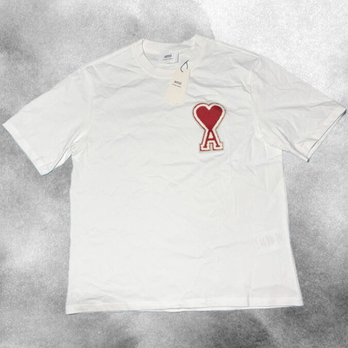 Ami Paris white T-shirt new with tags, size L