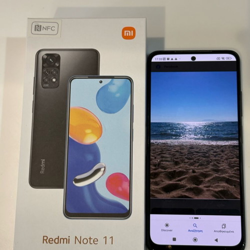 Xiaomi Redmi Note 11 new, gray, 4GB RAM, 64GB storage