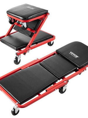Vevor Folding 2-in-1 Mechanic Stool and Creeper 914mm