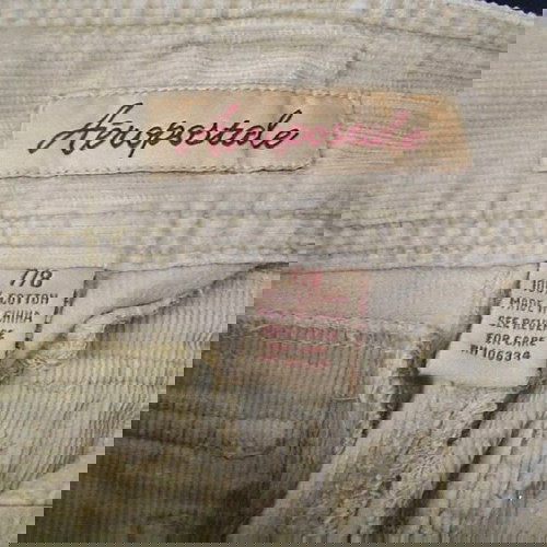 Τζιν βερμούδες Aeropostale μεταχειρισμένες, οργανικό βαμβάκι, ώχρα