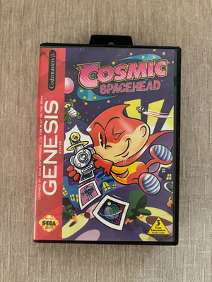 Cosmic Spacehead παιχνίδι Sega Genesis Mega Drive μεταχειρισμένο, αγγλικό