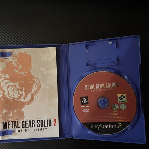 Metal Gear Solid 2 Sons of Liberty PS2 game like new