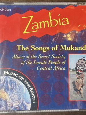 Zambia The Songs of Mukanda CD, traditional