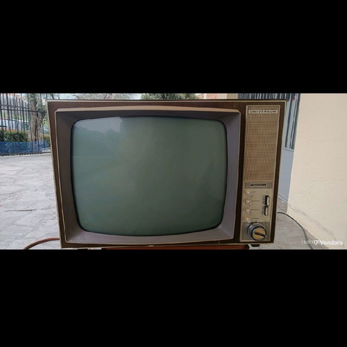 Universum ST-4213 vintage television used, wooden case