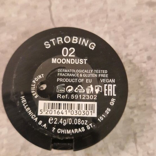 Radiant powder highlighter and moon dust eyeshadow like new