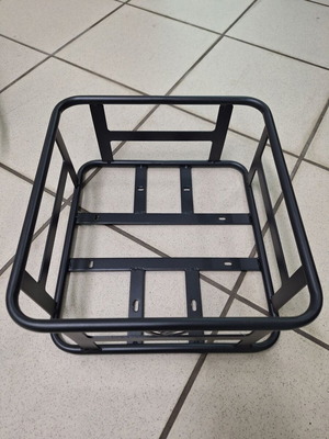 Bicycle baskets new, iron tube, large rear and small front