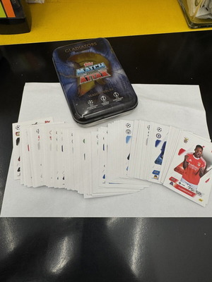 Topps Match Attax cards new lot of 80 UEFA mix