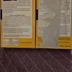National Geographic Video VHS set used, Greek dubbed, 2 tapes