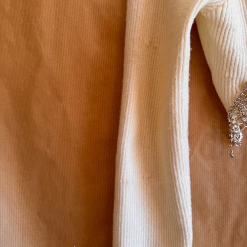 Zara blouse small new, white with diamond detail