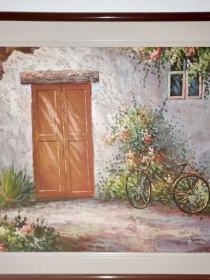 Painting like new, dimensions 60×50