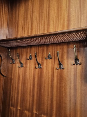 Coat rack with hooks like new
