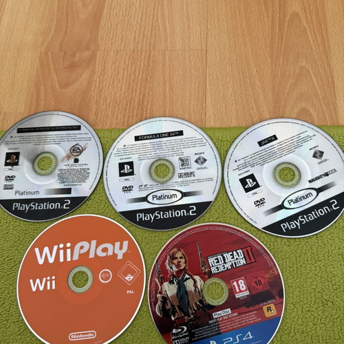 5 games bundle for PlayStation 2 and other consoles