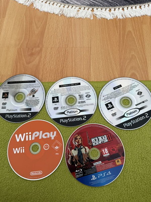 5 games bundle for PlayStation 2 and other consoles