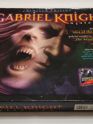 Gabriel Knight Mysteries Limited Edition PC μεταχειρισμένο, adventure