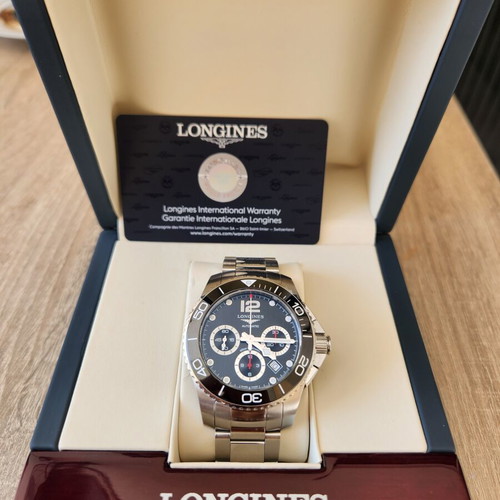 Longines Hydroconquest Chronograph Automatic watch like new, 300m