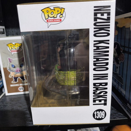 Demon Slayer Funko Pop! Nezuko Kamado in Basket Deluxe Special Edition like new
