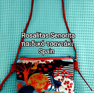 Αυθεντική Rosalitas Senorita παιδική τσάντα 21×15cm