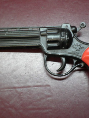 Vintage Greek toy gun PILAZ No3 "SUPER GUN" in good condition
