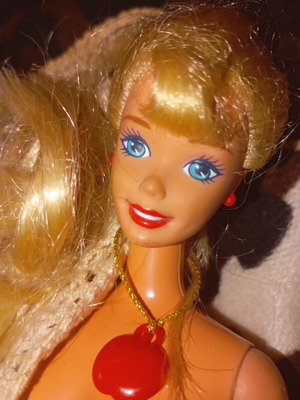 Κούκλα Barbie ρετρό Superstar face μεταχειρισμένη από τα 80s, Μαλαισία