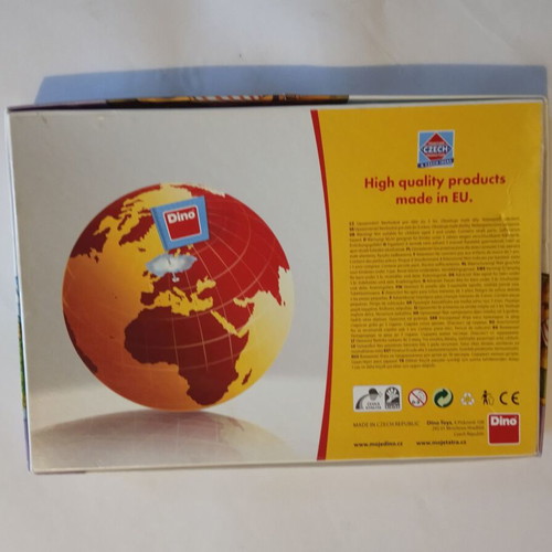 Dino Krtek and Pearl children's puzzle used, 2 x 48 pieces