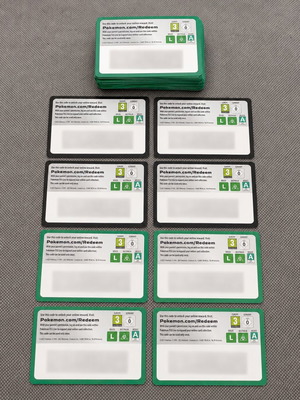 Комплект от 77 карти с кодове за Pokémon TCG Live