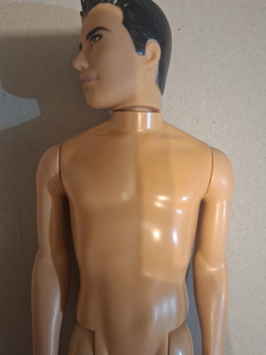 Ken doll used, removable head