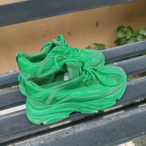 Marquiiz Sneakers n38 new, green athletic shoes