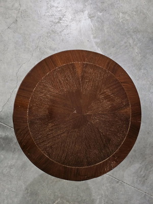 Side table used, solid walnut wood