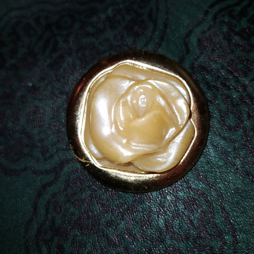 Vintage pin used with signs of wear