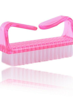 Nail Dust Cleaning Brush Pink