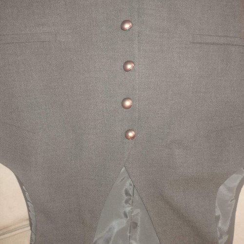 Pull & Bear gray vest and pants set like new