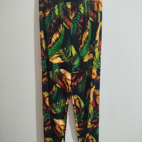 Pantelona new, airy summer pants with bell-style hem