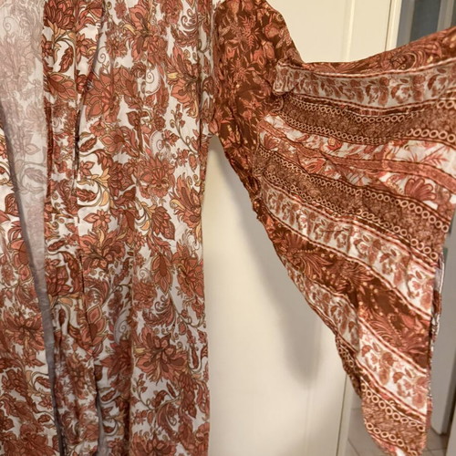 Kimono with belt Vassia Kostara like new, orange, size S