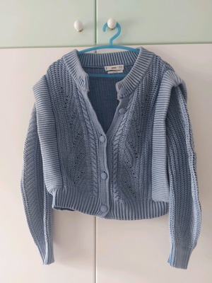 Mango knitted sweater 100% cotton, heavy, faded look, like new
