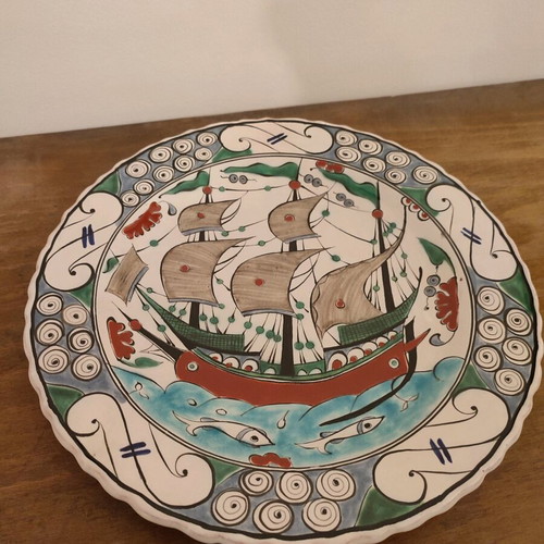 Ikaros Ship Plate like new, numbered