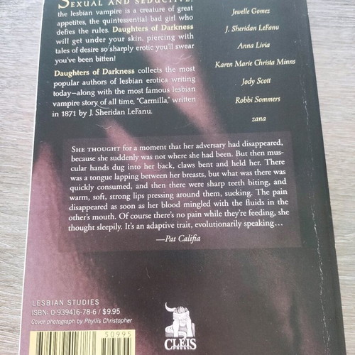 Daughters of Darkness book used, English