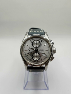 Hamilton Jazzmaster Auto Chrono 42mm σαν καινούργιο, ασημί