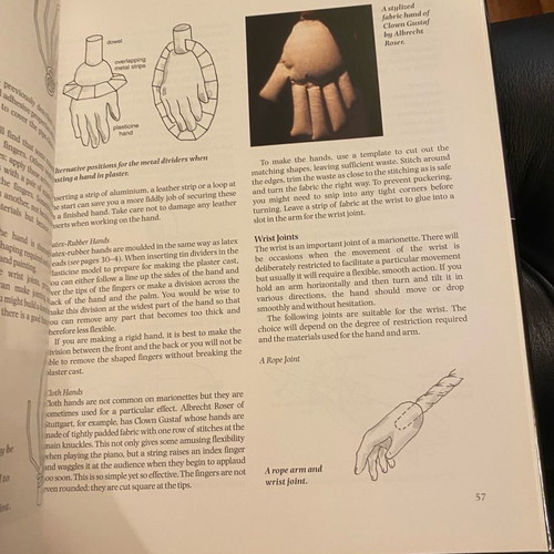 Making and Manipulating Marionettes book used