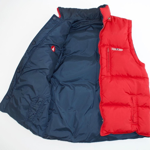 Cavalieri sleeveless jacket vest used, red, size medium
