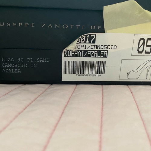 Giuseppe Zanotti orange pumps like new, size 38