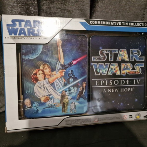 Star Wars Episode IV Commemorative Tin Collection new, 4 figures